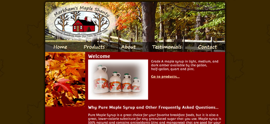 Markham's Maple Shanty